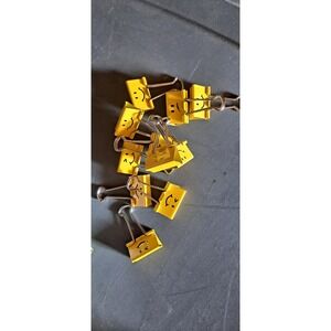 11 Happy‎ Face Binder Clips
